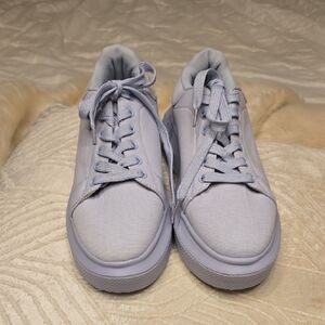 ASOS Light Blue Platform Sneakers Classic Low-Top Design